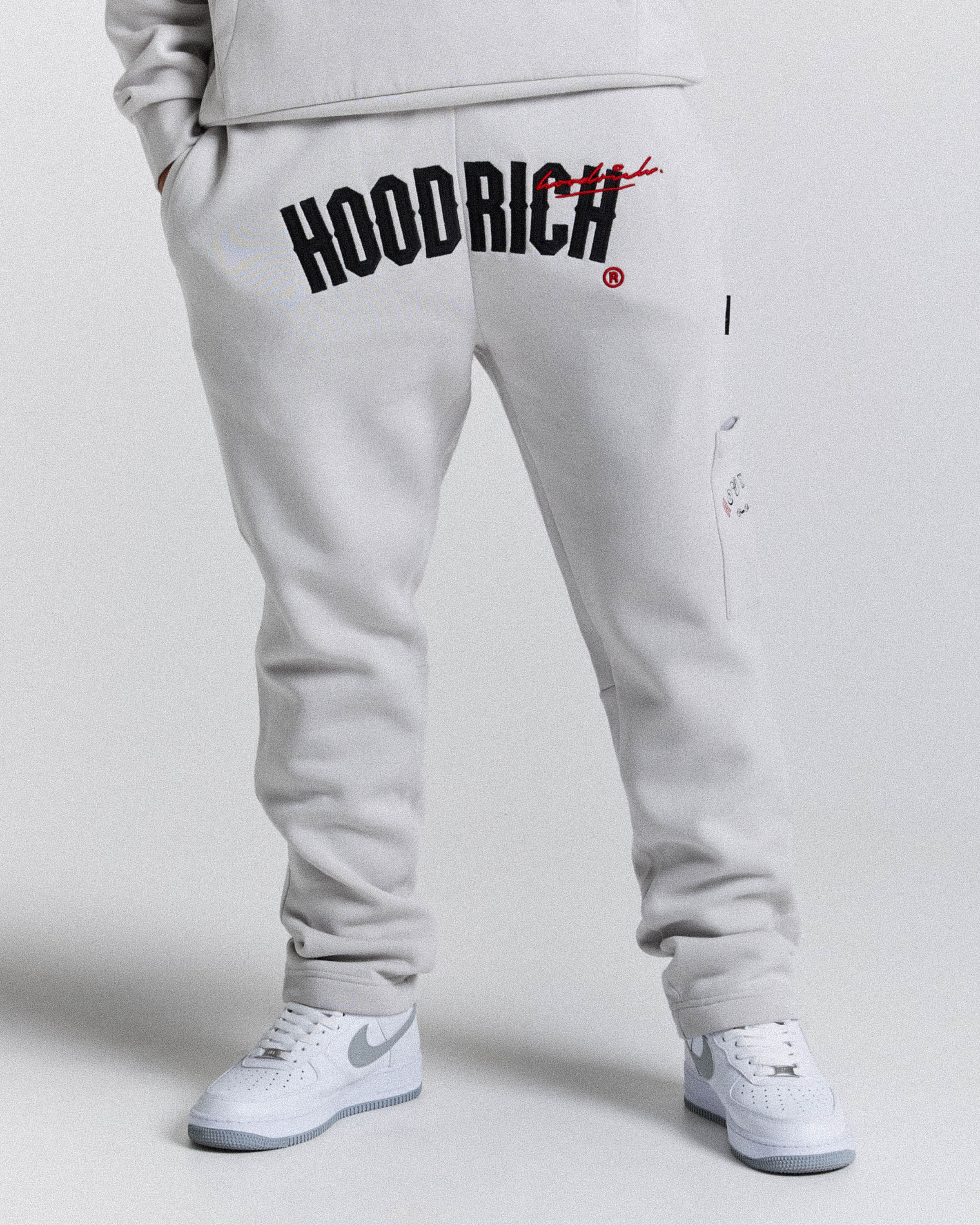 Hoodrich shops grey tracksuit