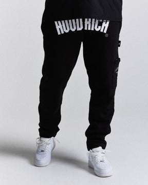 Stature Joggers - Black/White/Grey