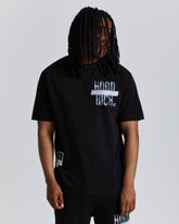 Territory T-Shirt - Black/Camo/Blue