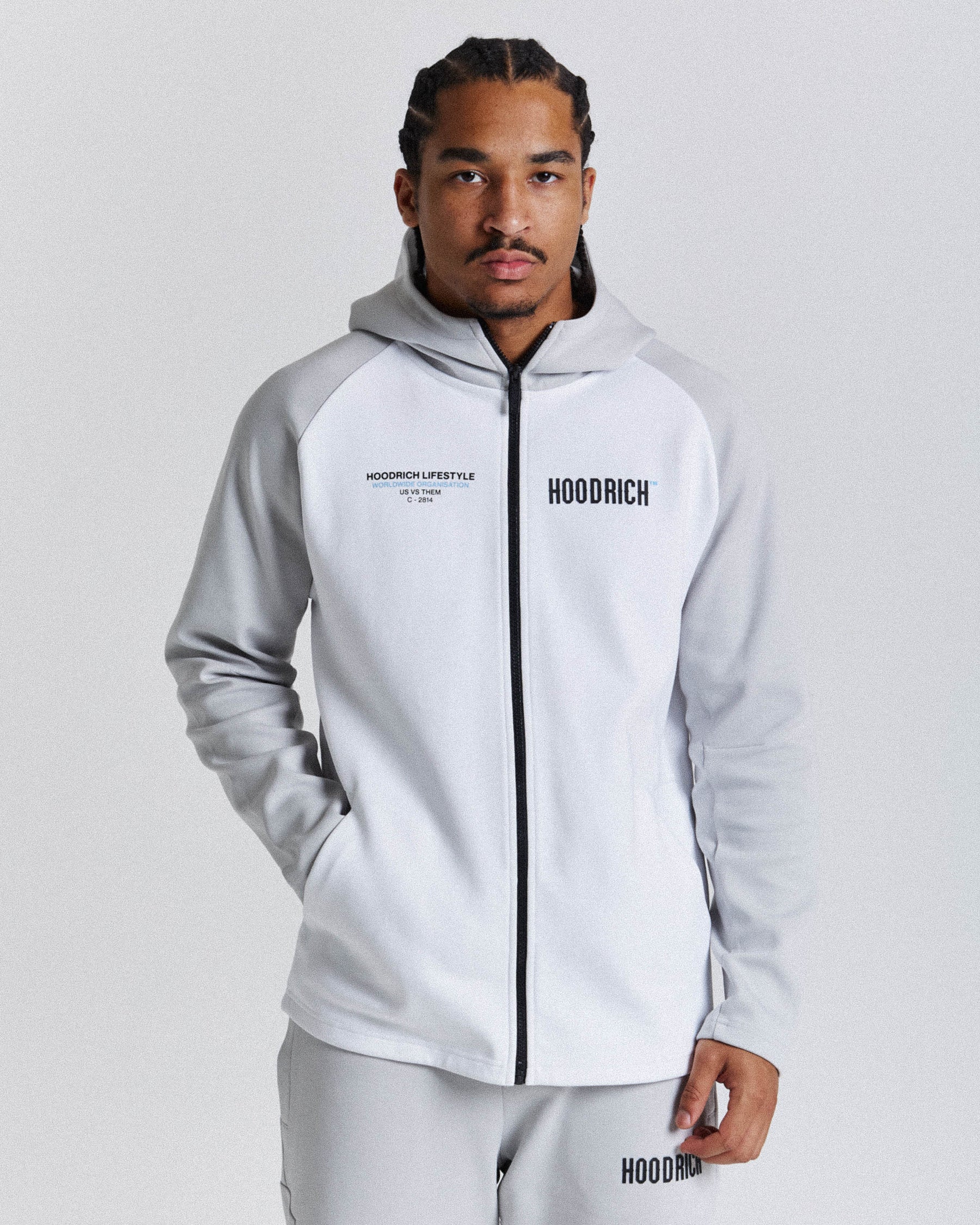 Hoodrich Tech Tracksuit Grey Hoodrich Tracksuit 2025