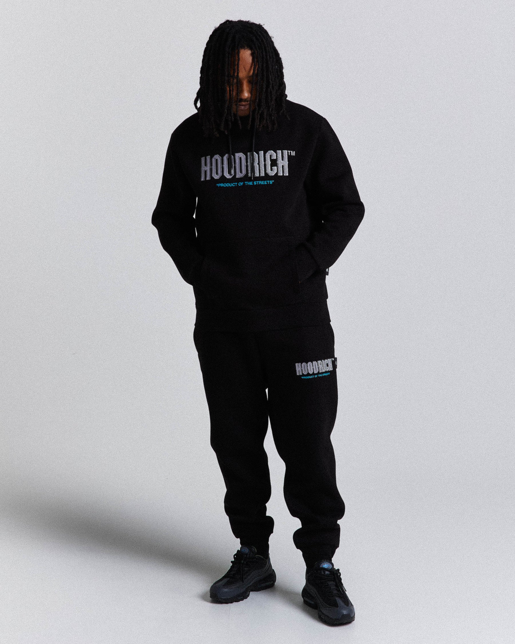 Clothing Hoodrich Black Tracksuit Hoodrich Tracksuit Mens Hoodrich
