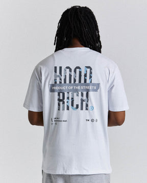 Territory T-Shirt - White/Blue