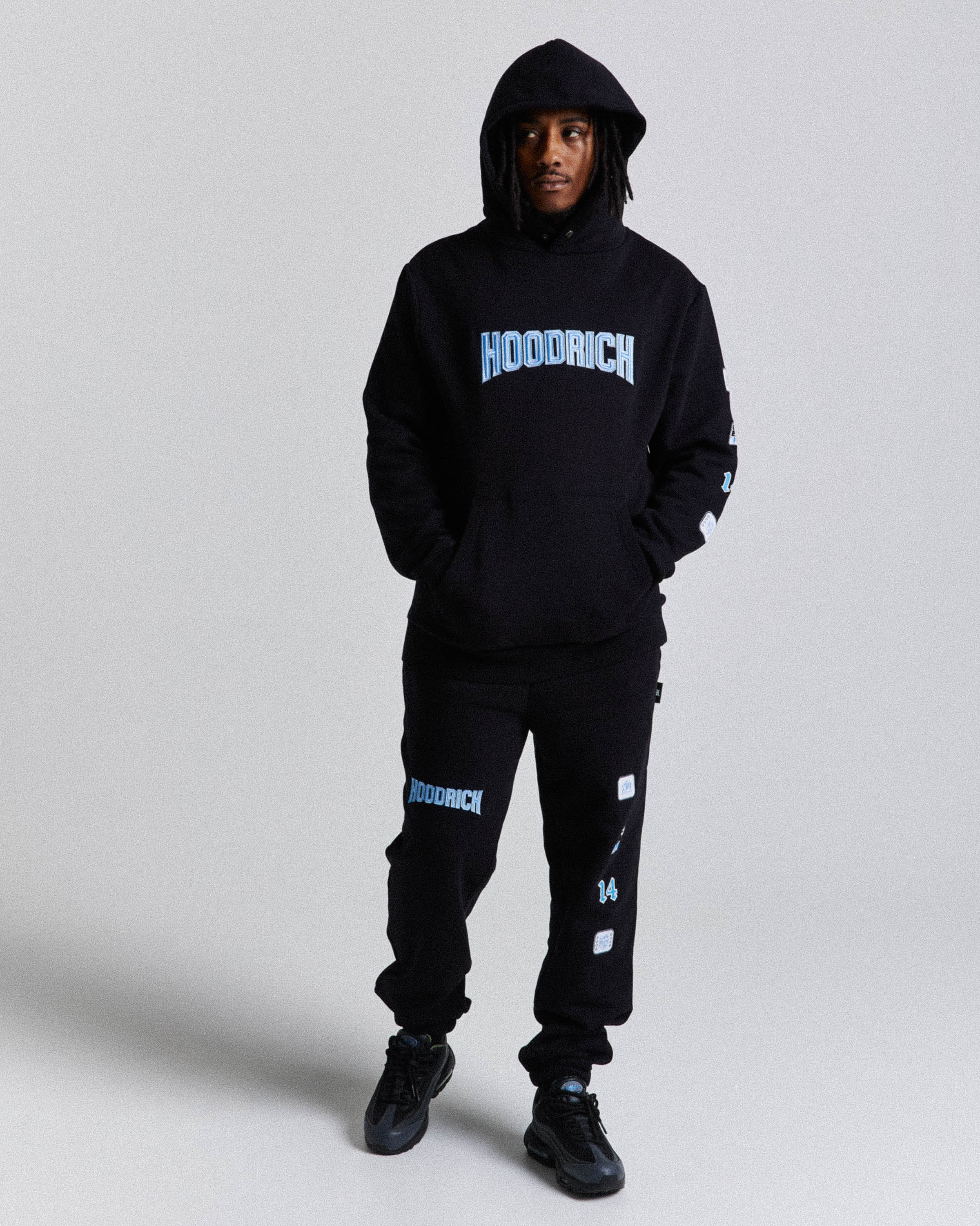 OG Claw Joggers Black/Blue/White Hoodrich