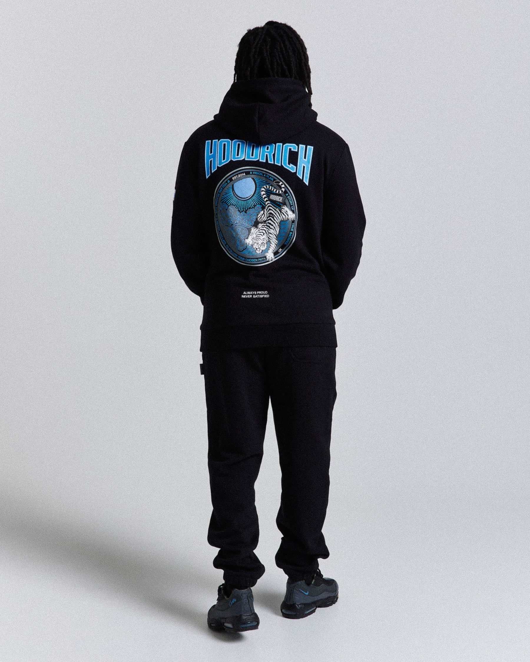 Claw Hoodie - Black/Blue/White