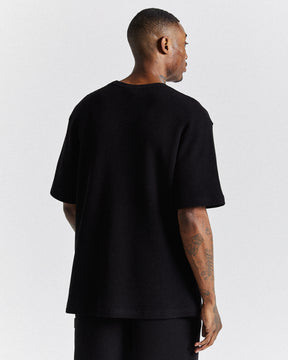 Chroma Waffle Oversized T-Shirt - Black/White