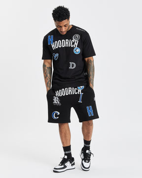 OG Pacific V2 Shorts - Black/White/déjà vu Blue