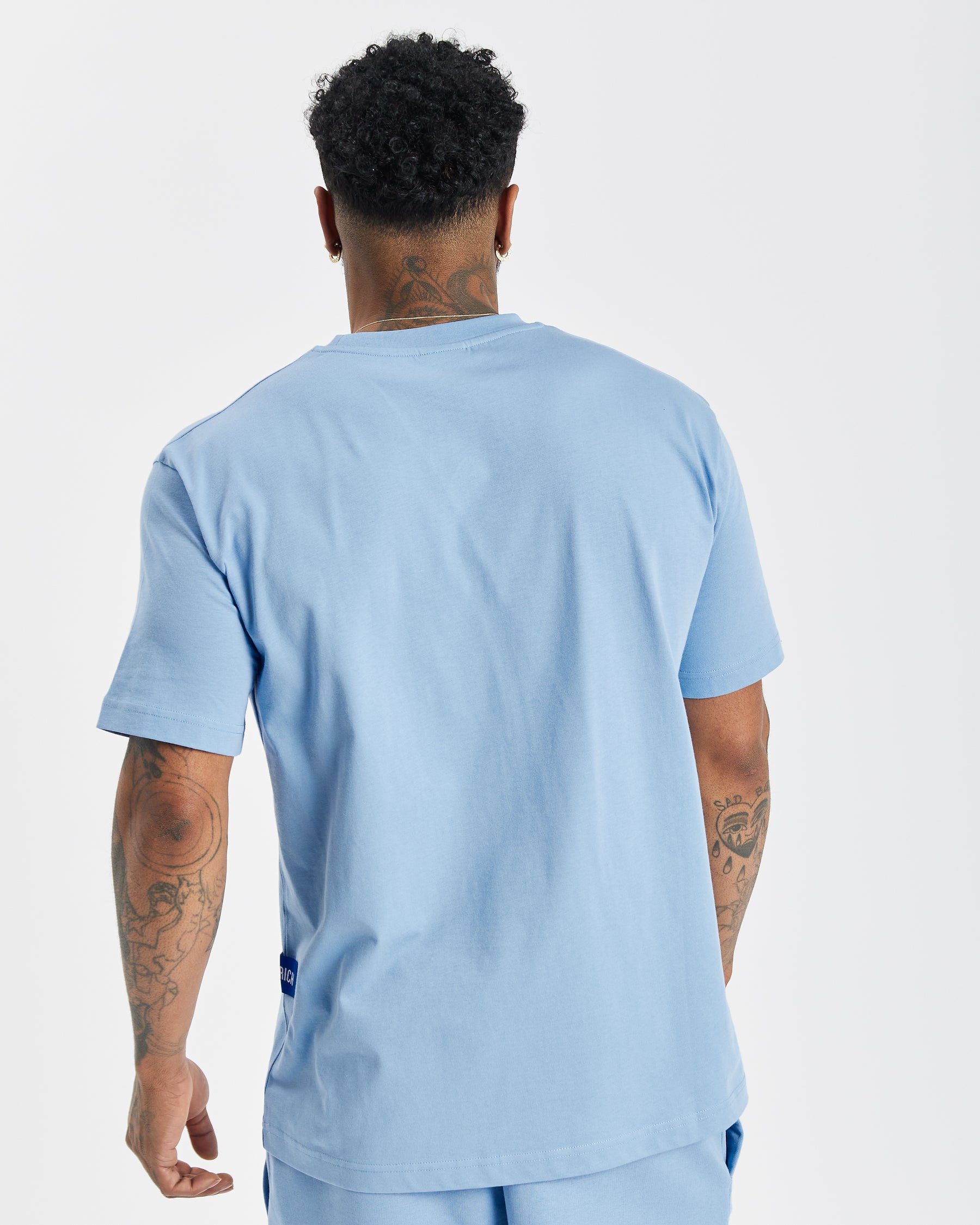 OG Pacific V2 T-shirt - Placid Blue/White/déjà vu Blue