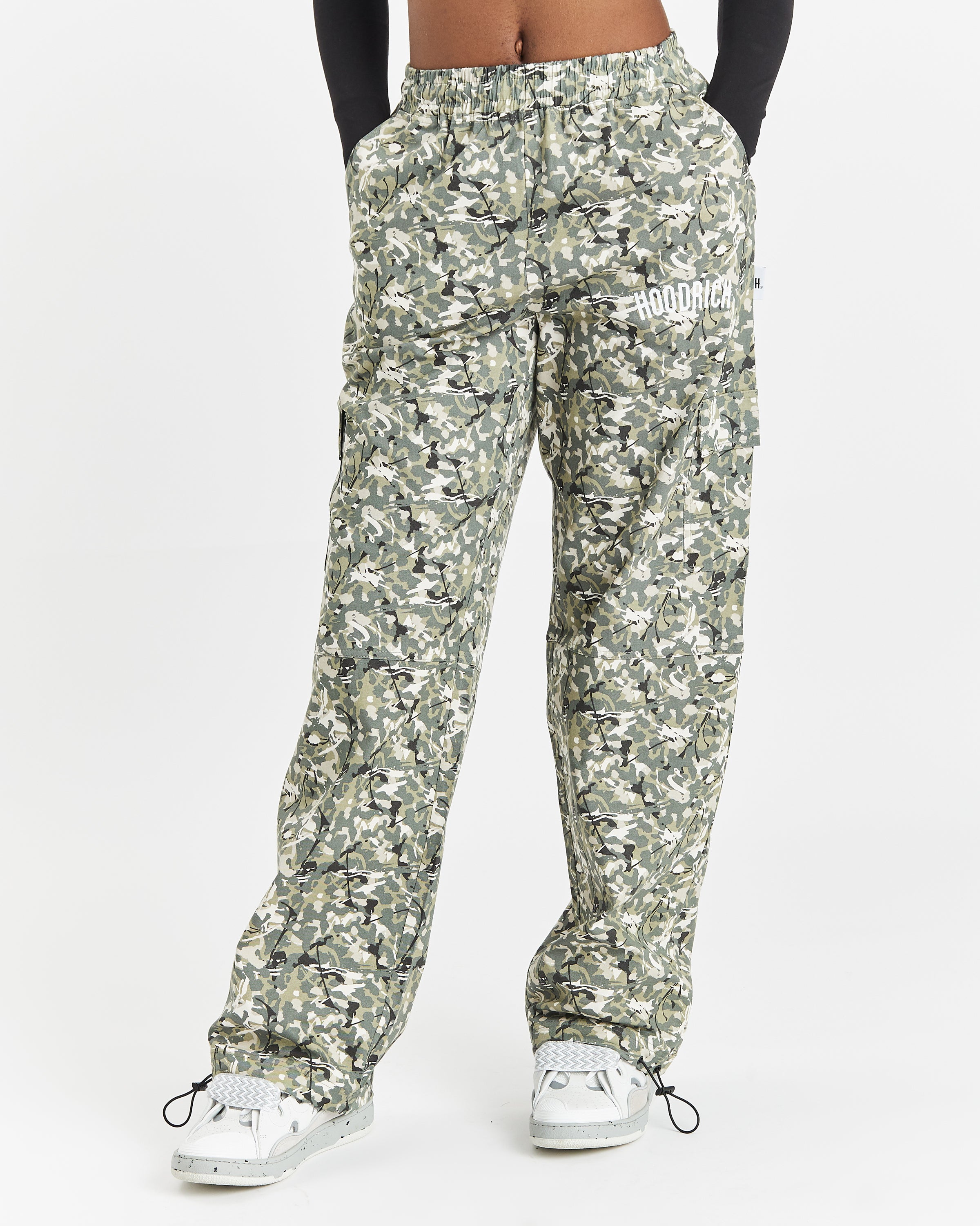 Covert Cargo Pants Camo White