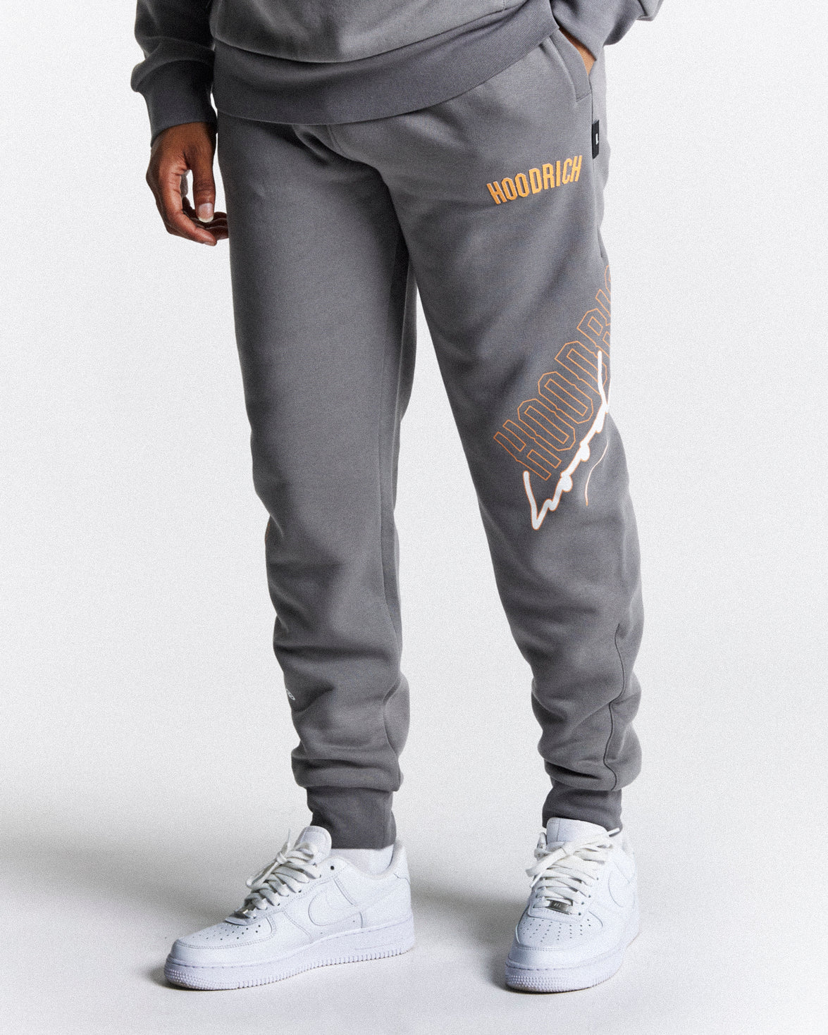 Caliber Jogger - Grey/Orange/White