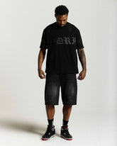 Inkline Denim Jort - Black Wash