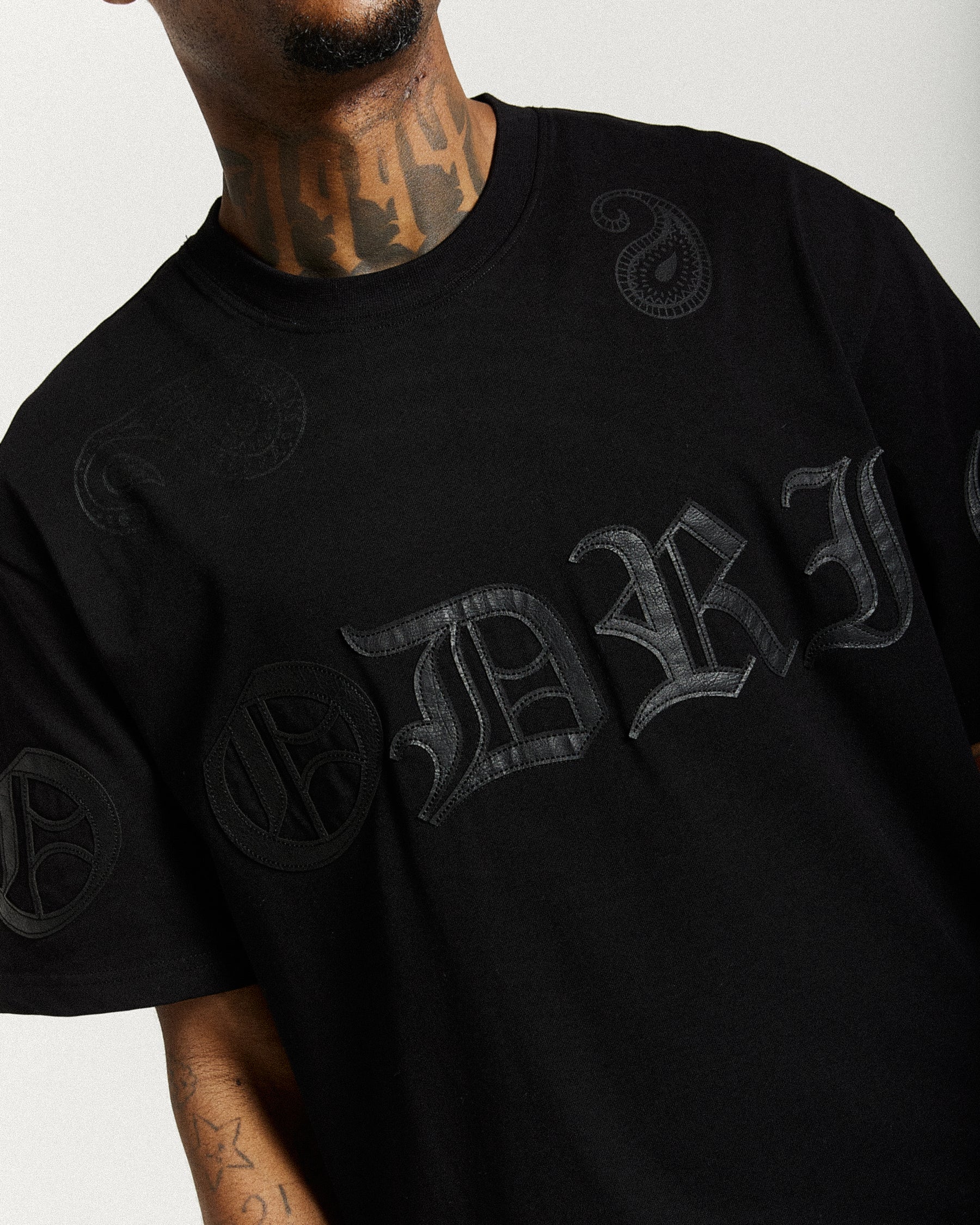 Inkline Oversized T-Shirt - Black