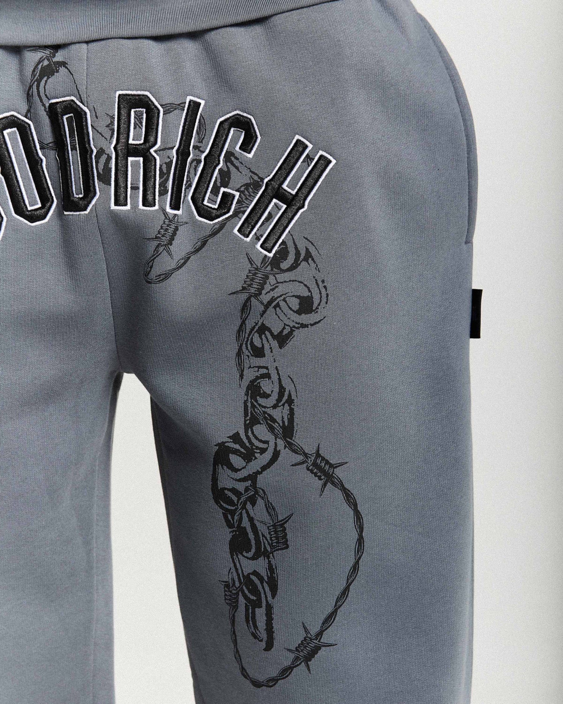 Guepard Oversized Joggers - Grey/Black/White