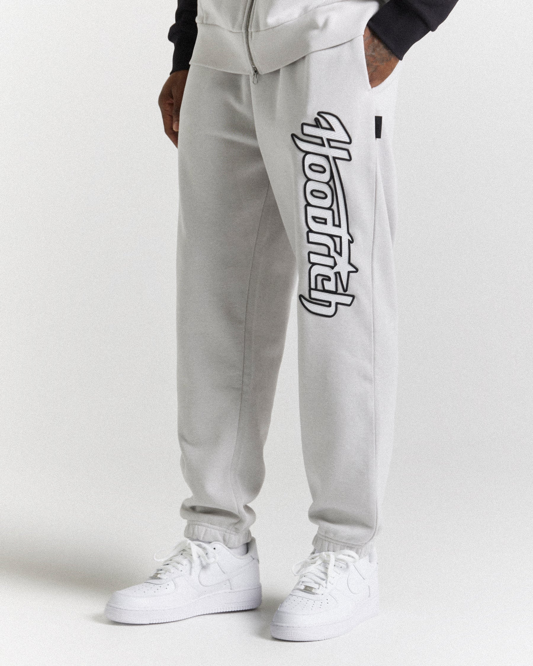 Galaxy Oversized Joggers - Grey/Black