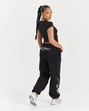 Spark Fitted Tee - Black/Silver