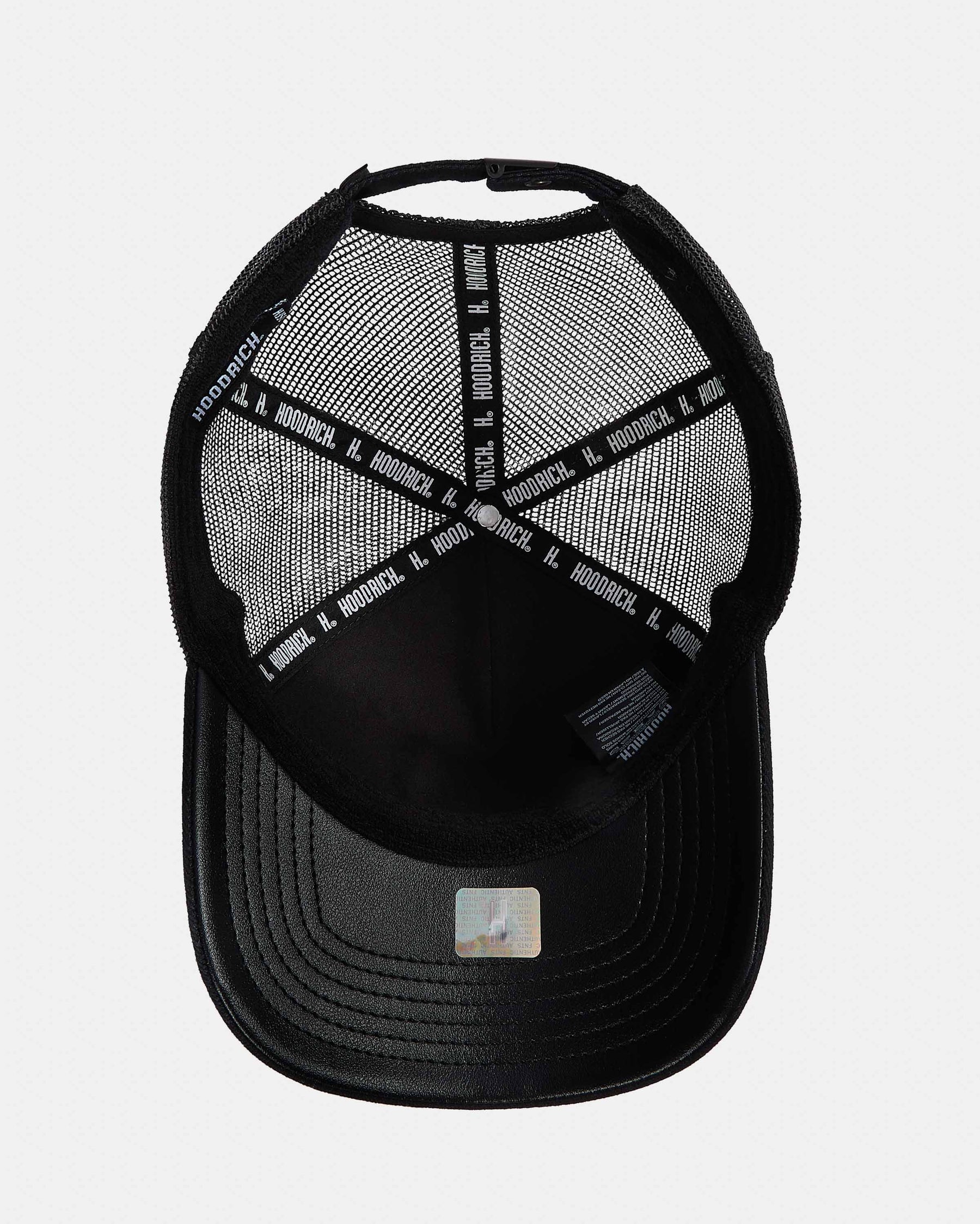 Virtux 5 Panel Trucker Cap - Black/White