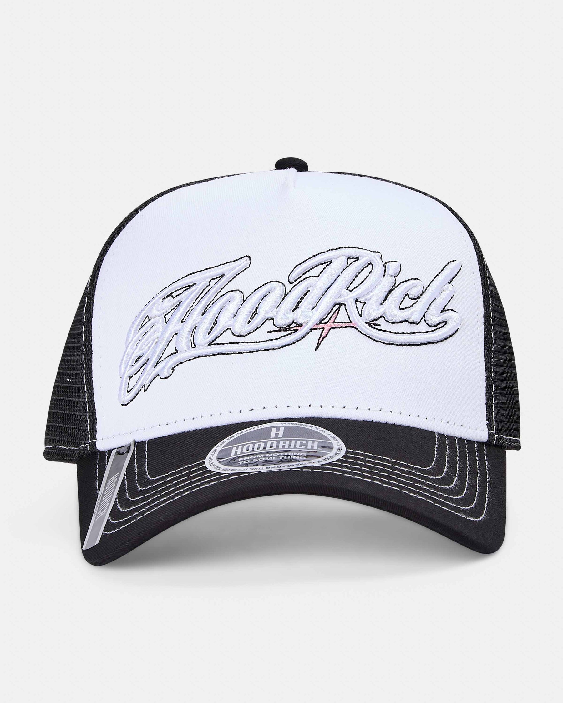 Fadez Trucker Cap - White/Black