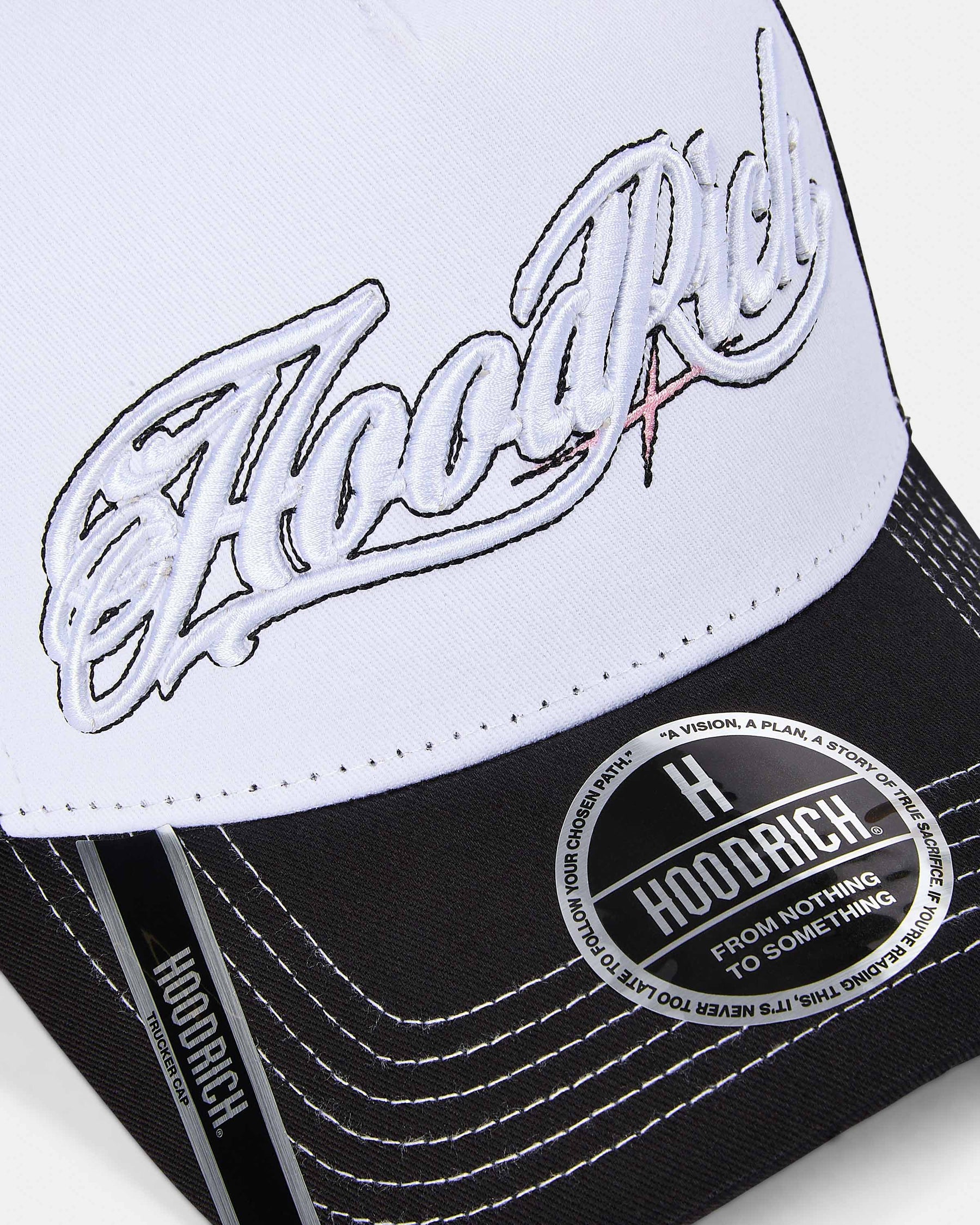 Fadez Trucker Cap - White/Black