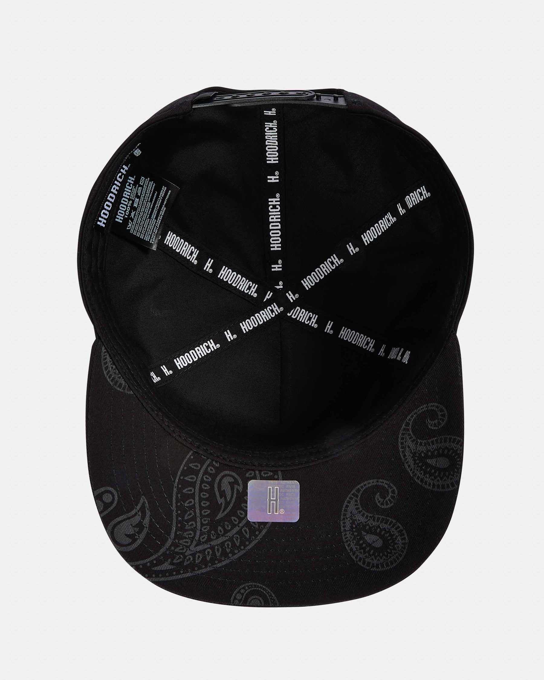 Inkline Snapback Cap - Black