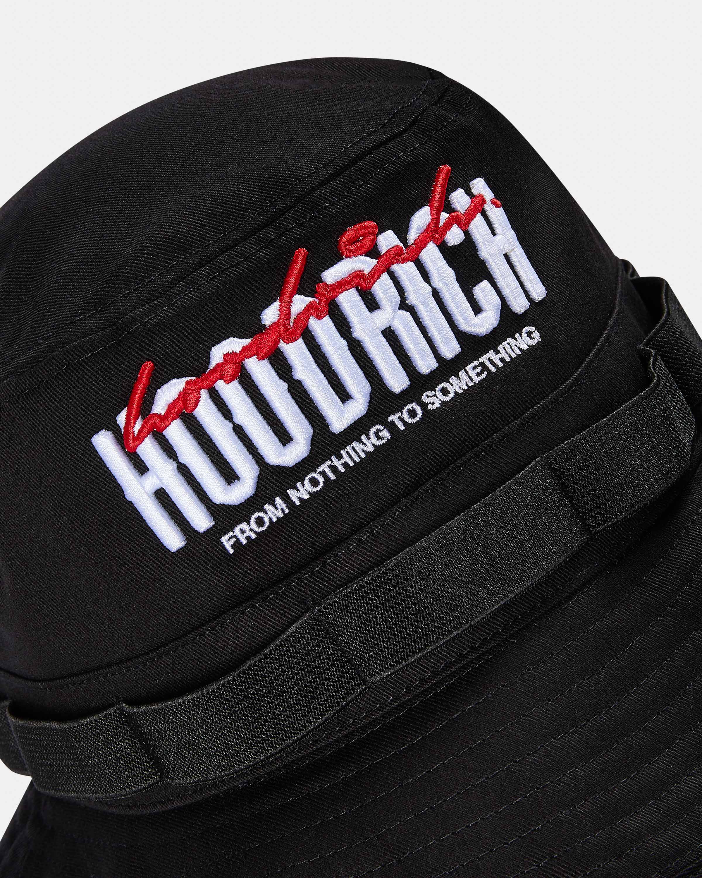 Boost Bucket Hat - Black/White/Red