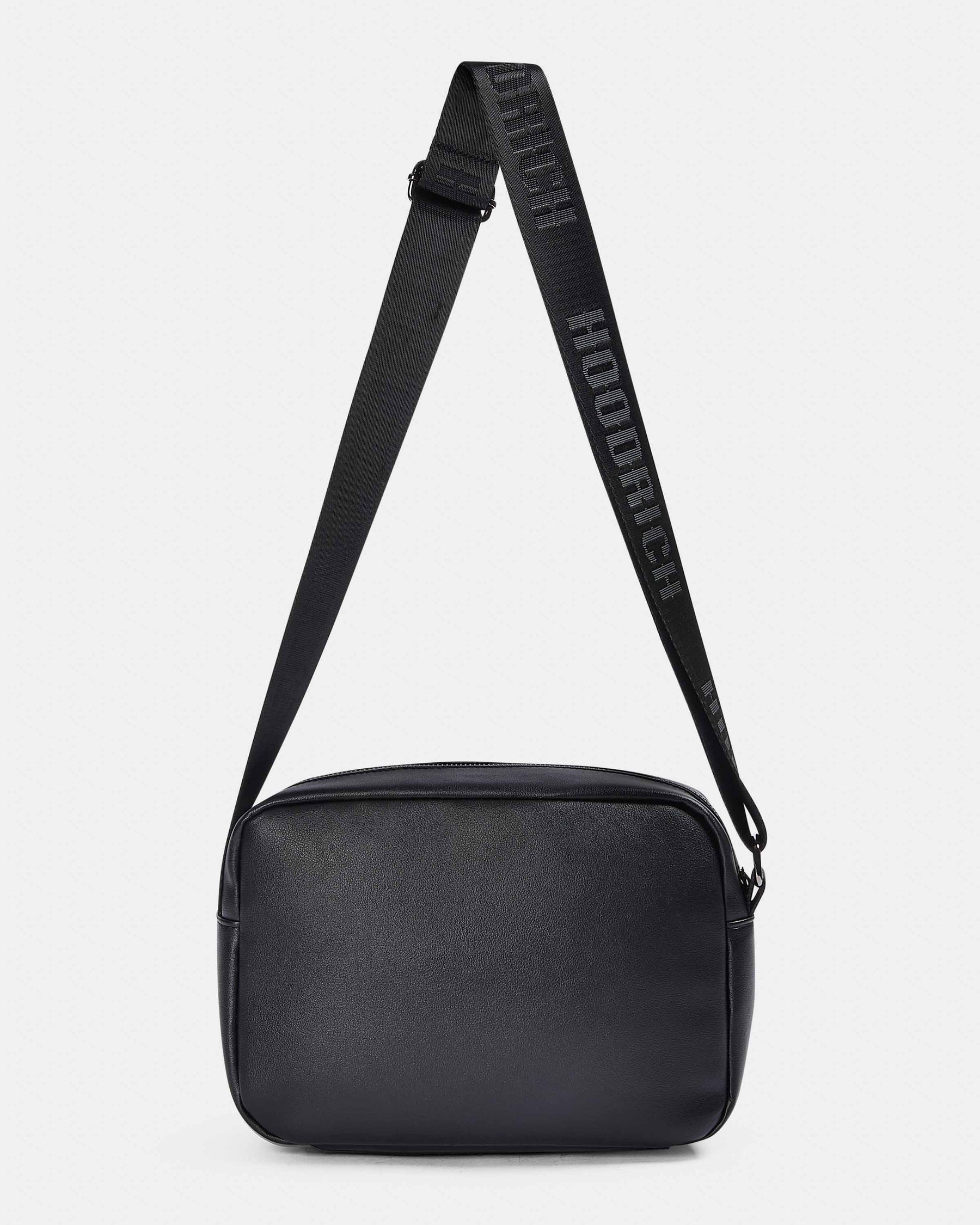 Motif Cross Body Bag - Black/White