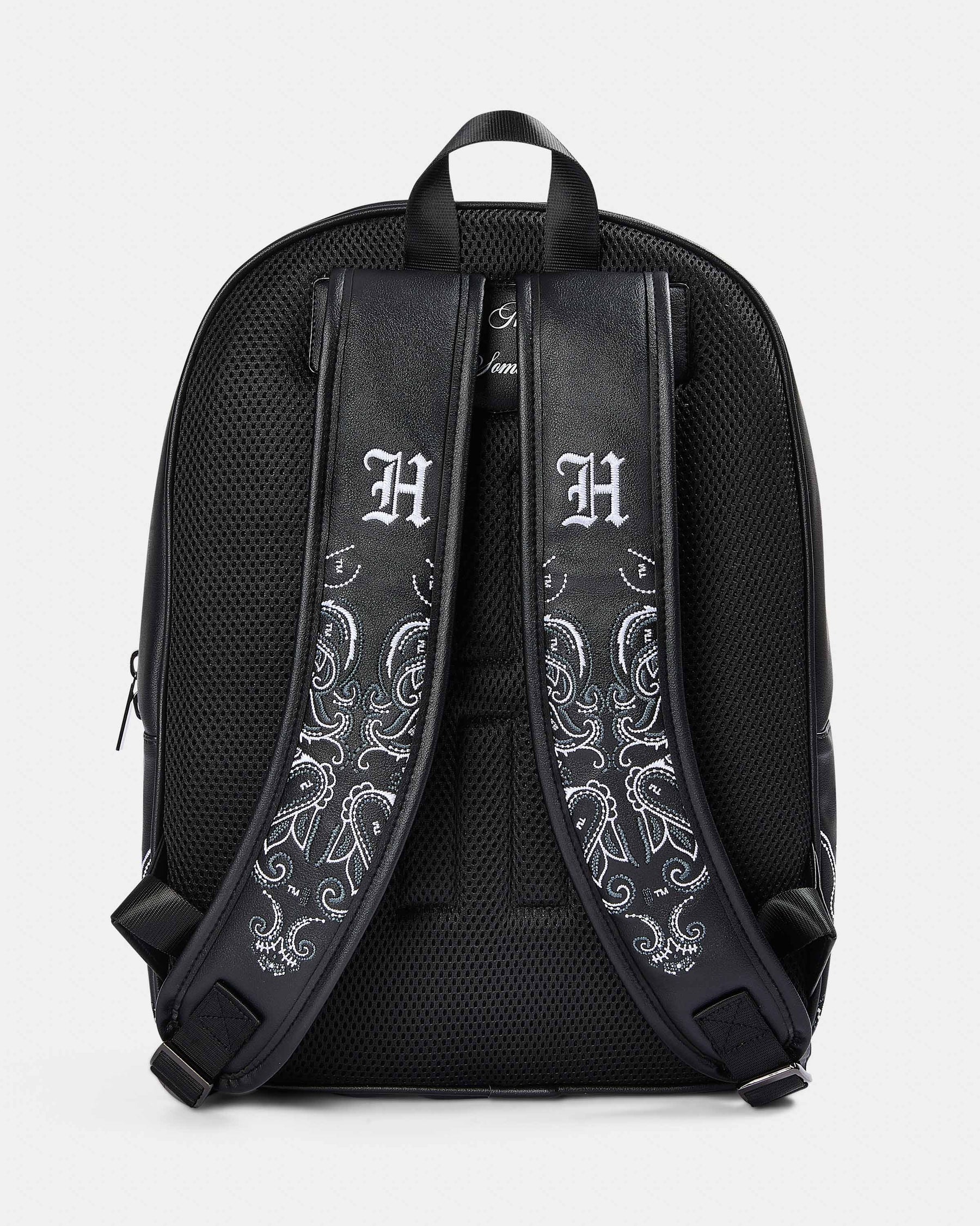 Motif Backpack - Black/White