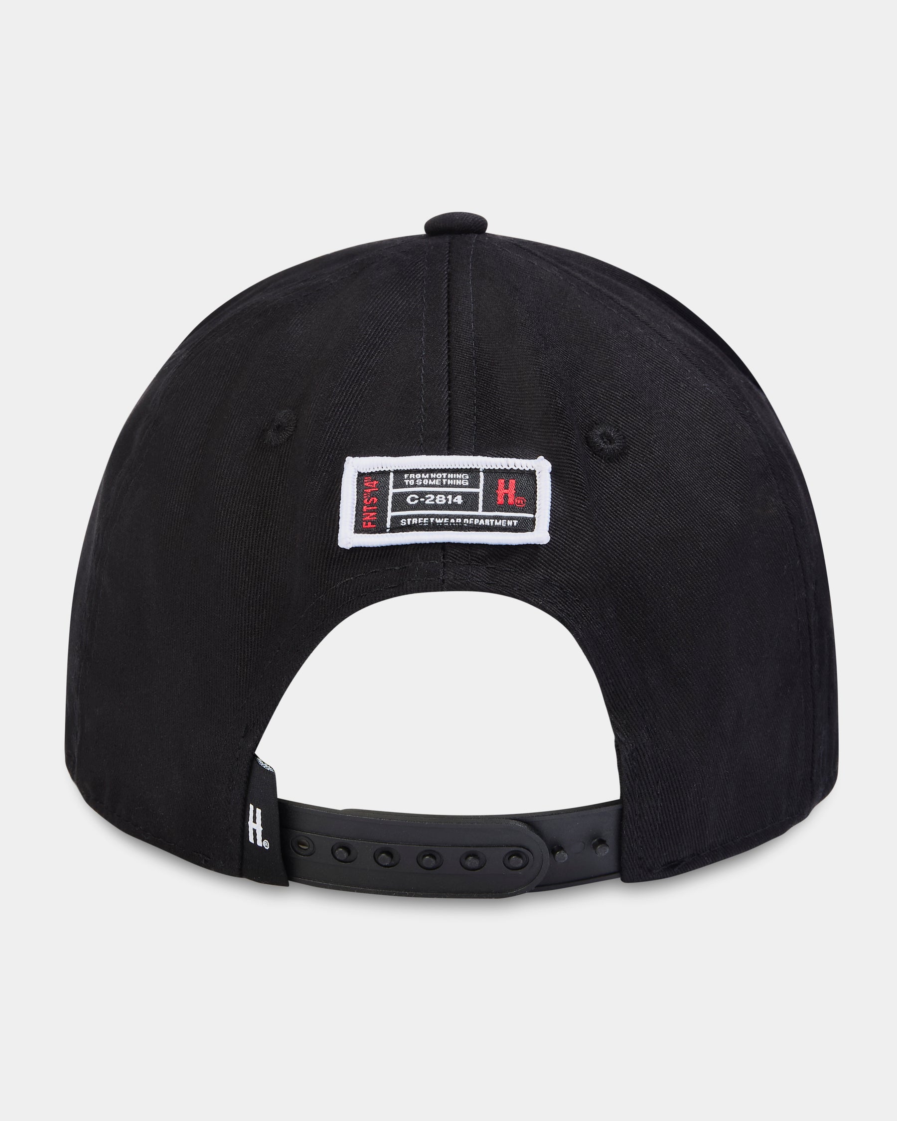 Scripture 5 Panel Cap - Black/Red/Grey