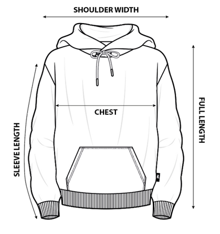 Stamp Tag Oversized Zip Hoodie - Blue/White Stamp Tag Oversized Zip Hoodie - Blue/White
