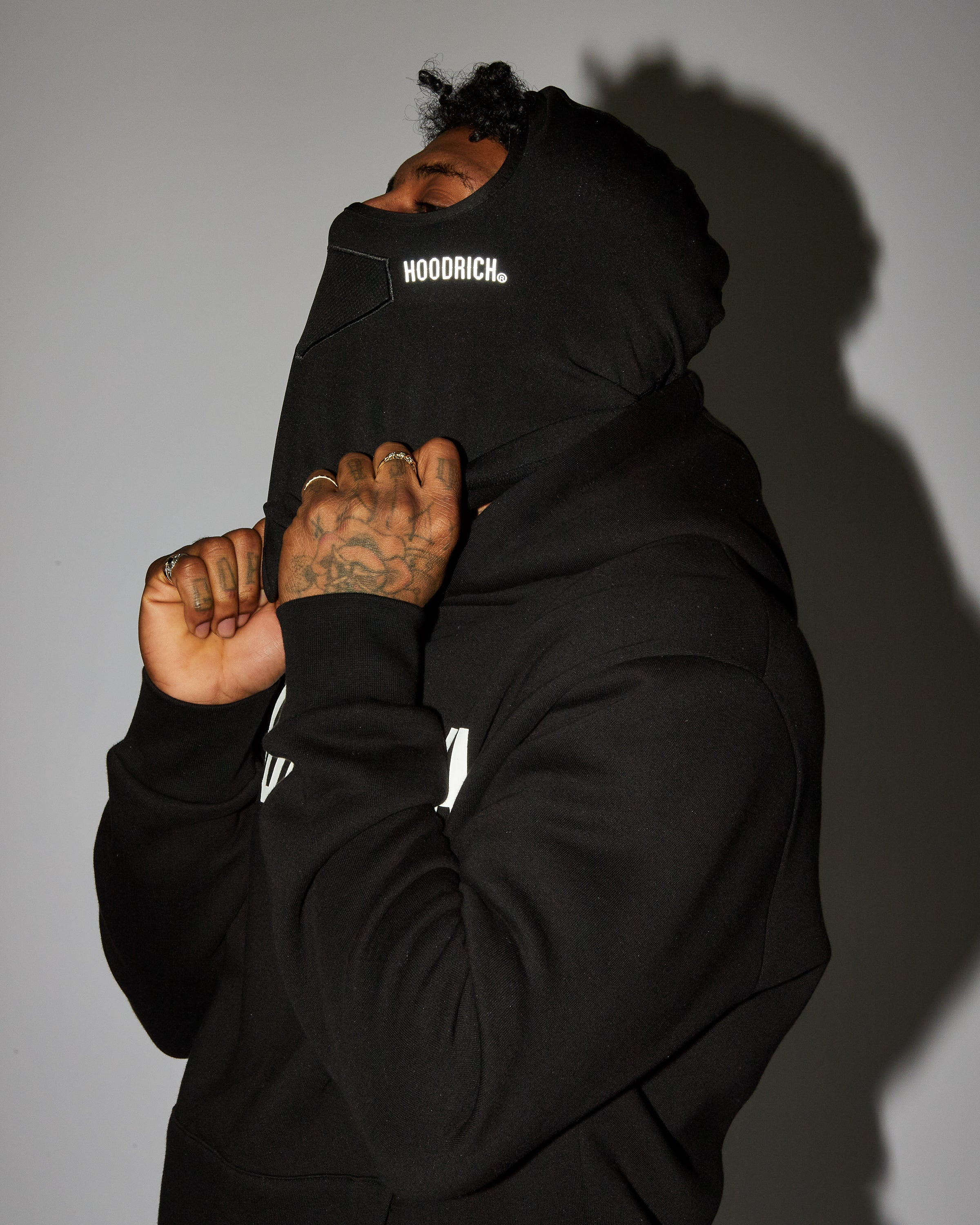 OG Reflective Balaclava | Black/Reflective | Hoodrich