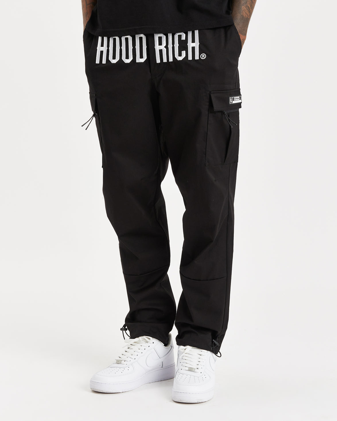 OG Trek Cargo Pants - Black/White