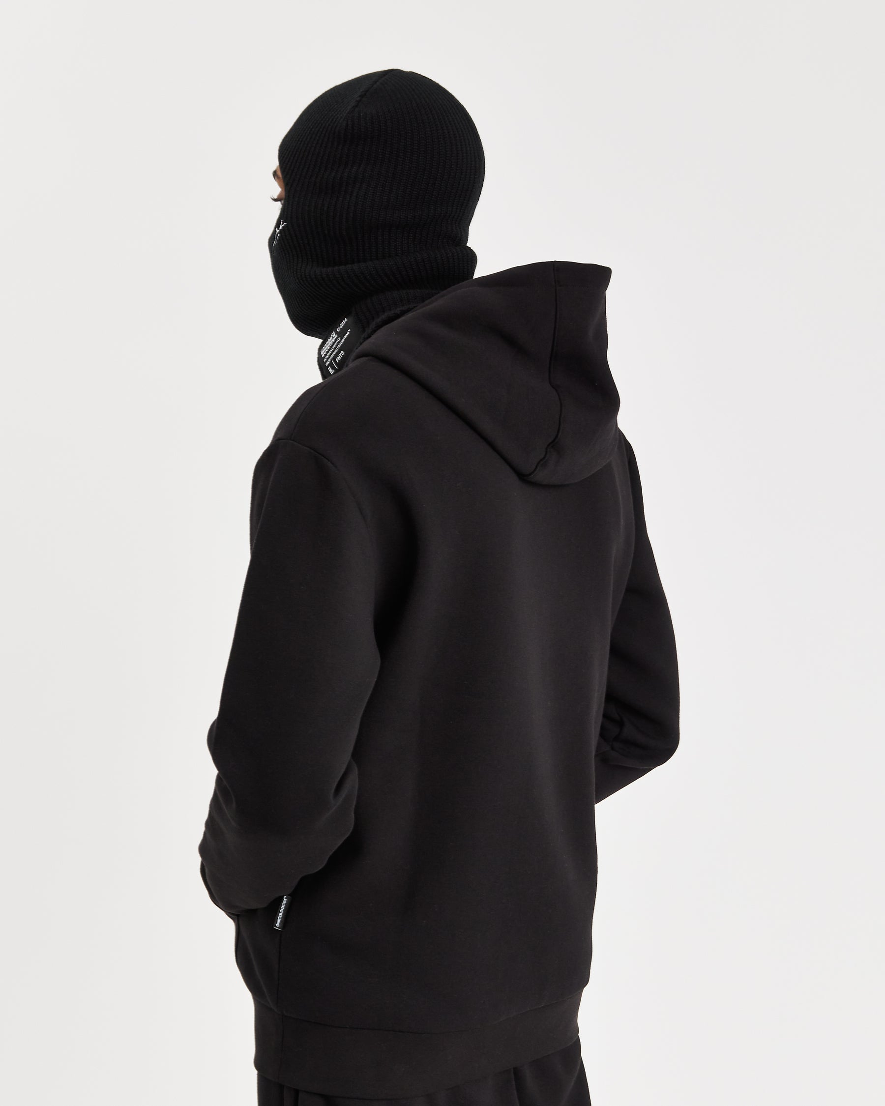 OG Knitted Balaclava - Black/White