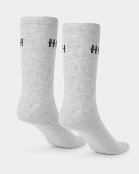 OG Core 3 Pack Crew Socks - Grey/White/Black