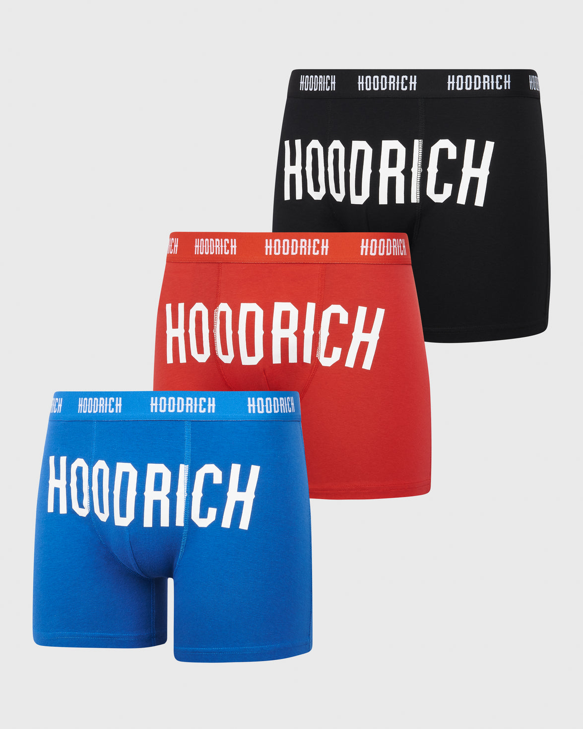 OG Charge 3 Pack Boxers - Blue/Black/Red