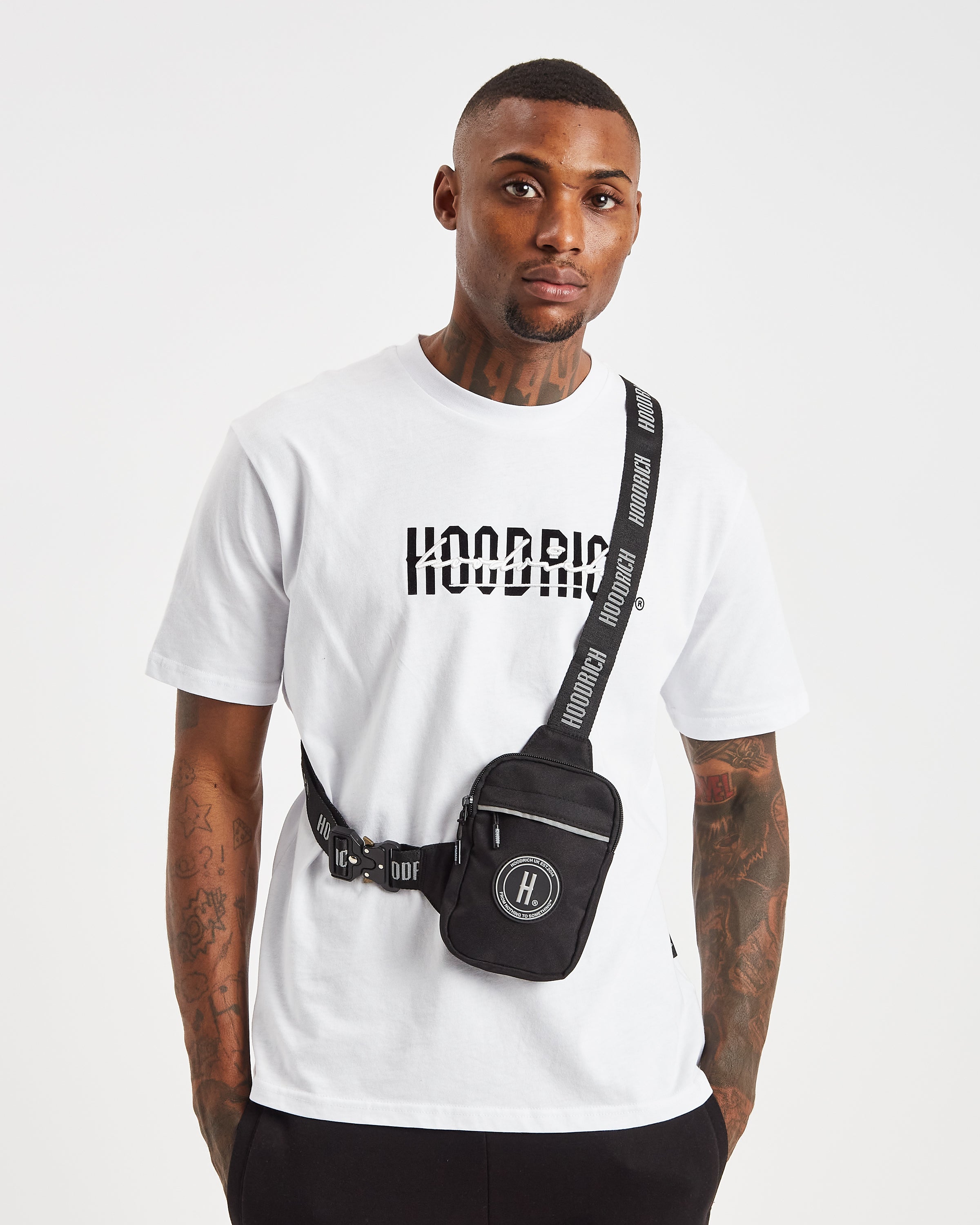 OG Reflective Badge Clip Mini Bag | Black/Reflective | Hoodrich