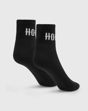 OG Core 3 Pack Quarter Socks - Black/White