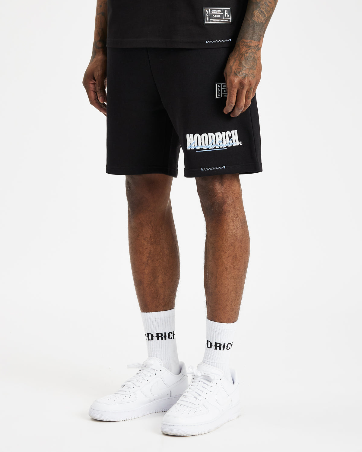 OG Blend V2 Shorts - Black/White/Placid Blue/Grey